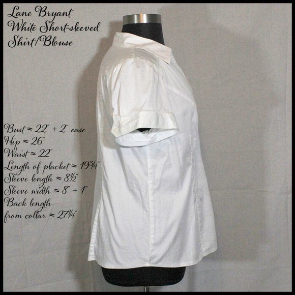 LB Versatile White Button Front Shirt/Blouse - Picture 4 of 7